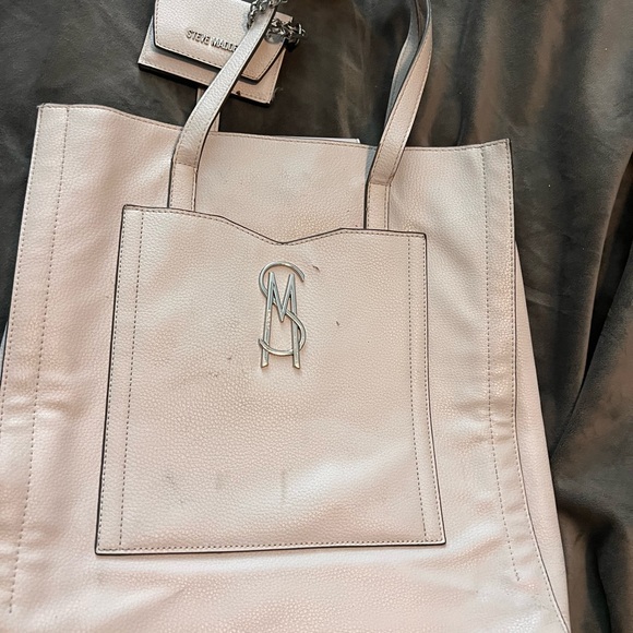 Steve Madden Blush Pink Tote Bag - Picture 1 of 12